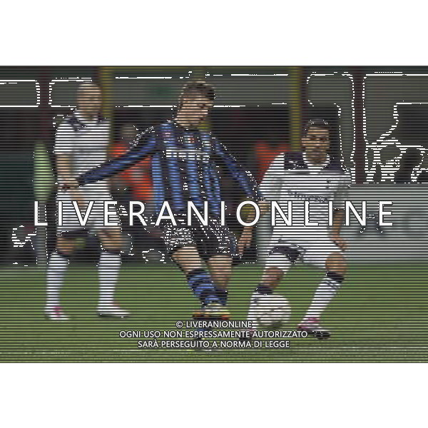 Inter - Tottenham Champions League 20/10/2010 nella foto davide santon ©luzzani/Agenzia Aldo Liverani Sas