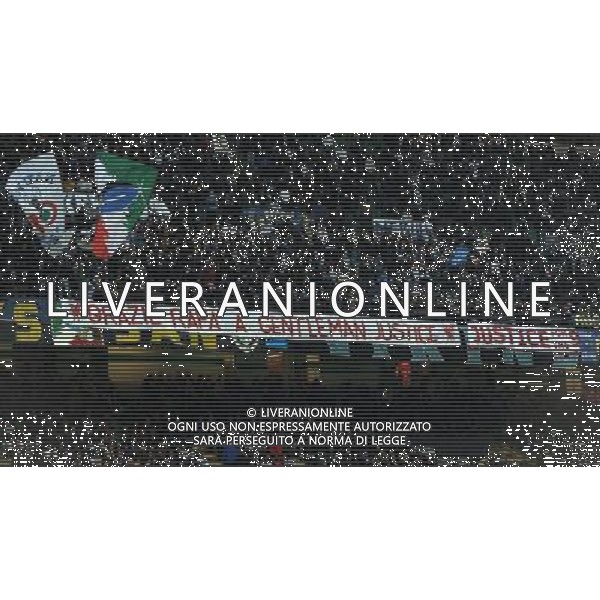 UEFA Champions League 2010/2011 Gruppo A Milano - 20.10.2010 Inter-Tottenham Hotspur Nella Foto:striscione tifosi inter /Ph.Vitez-Ag. Aldo Liverani