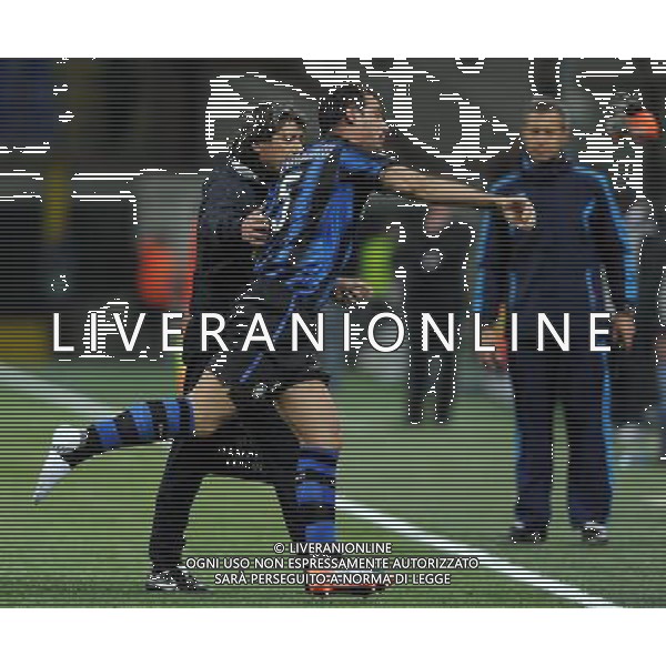 UEFA Champions League 2010/2011 Gruppo A Milano - 20.10.2010 Inter-Tottenham Hotspur Nella Foto:infortunato dejan stankovic /Ph.Vitez-Ag. Aldo Liverani