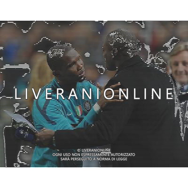 UEFA Champions League 2010/2011 Gruppo A Milano - 20.10.2010 Inter-Tottenham Hotspur Nella Foto:Samuel ETO\'O-Marcel DESAILLY /Ph.Vitez-Ag. Aldo Liverani