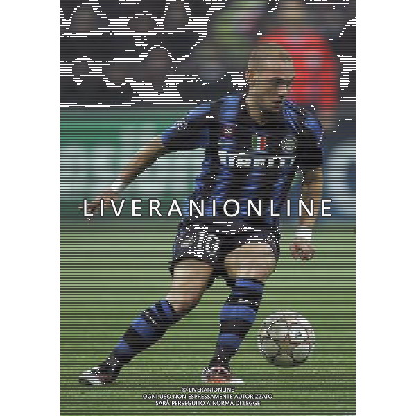 Milano 20-10-2010 Champions League 2010/11 inter-tottenham 4:3 nella foto wesley sneijder ph marco luzzani/ag aldo liverani s.a.s.