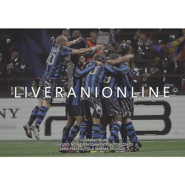 Milano 20-10-2010 Champions League 2010/11 inter-tottenham 4:3 nella foto l\'esultanza di dejan stankovic dopo il gol ph marco luzzani/ag aldo liverani s.a.s.