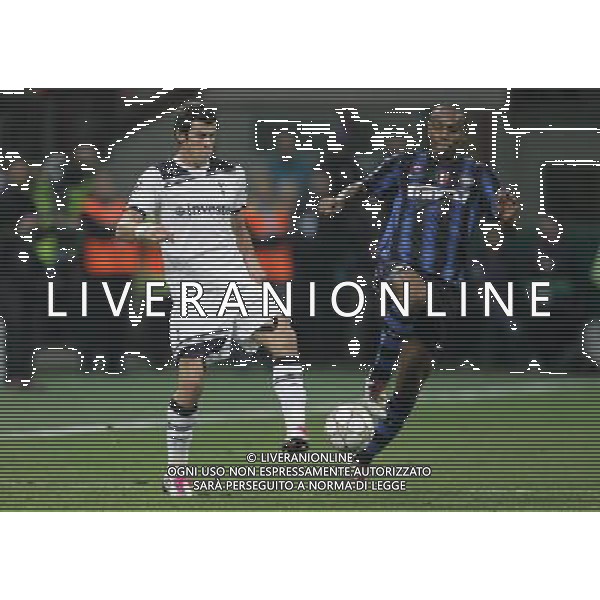 Milano 20-10-2010 Champions League 2010/11 inter-tottenham 4:3 nella foto gareth bale e maicon ph marco luzzani/ag aldo liverani s.a.s.