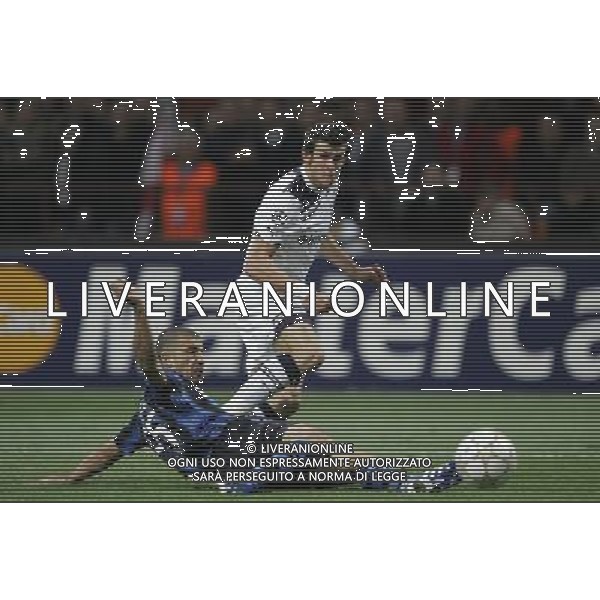 Milano 20-10-2010 Champions League 2010/11 inter-tottenham 4:3 nella foto gol gareth bale ph marco luzzani/ag aldo liverani s.a.s.