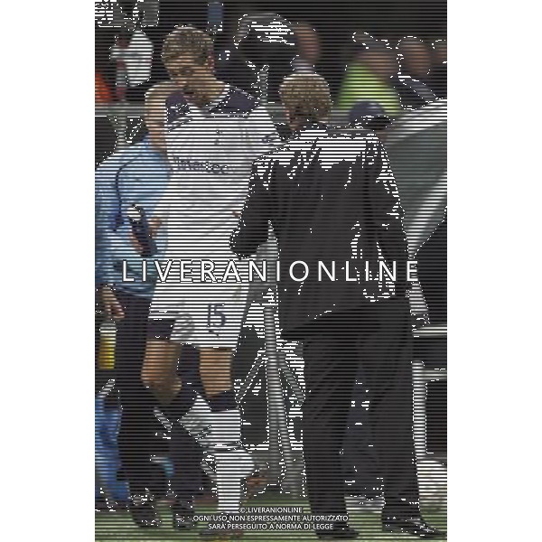 Milano 20-10-2010 Champions League 2010/11 inter-tottenham 4:3 nella foto peter crouch e harry redknapp ph marco luzzani/ag aldo liverani s.a.s.