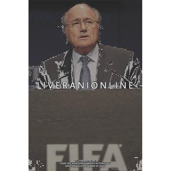 Joseph Sepp Blatter - dirigente sportivo svizzero. Attuale presidente della FIFA, la massima organizzazione calcistica mondiale. © Mandoga Media - Photoshot - Ag. Aldo Liverani sas ITALY ONLY