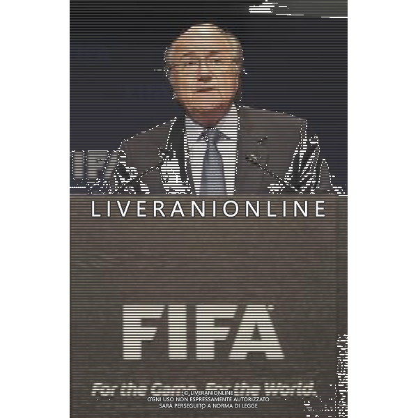 Joseph Sepp Blatter - dirigente sportivo svizzero. Attuale presidente della FIFA, la massima organizzazione calcistica mondiale. © Mandoga Media - Photoshot - Ag. Aldo Liverani sas ITALY ONLY