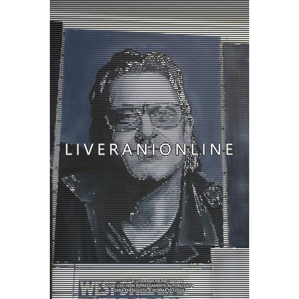 dublino IRLANDA nella foto POSTER BONO U2 IFC/ ag aldo liverani