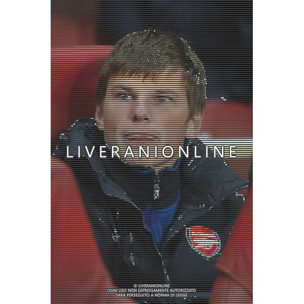 LONDRA CHAMPIONS LEAGUE 2010-2011: partita ARSENAL FC LONDON - SHAKHTAR DONETSK nella foto: ANDRIEJ ARSZAWIN © PIOTR KUCZA/NEWSPIX.PL - AG. ALDO LIVERANI SAS ITALY ONLY CALCIATORI ARSENAL. MEZZO BUSTO
