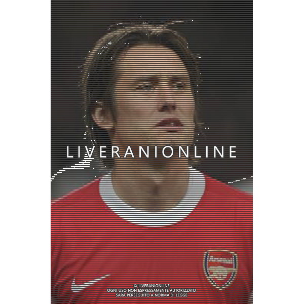 LONDRA CHAMPIONS LEAGUE 2010-2011: partita ARSENAL FC LONDON - SHAKHTAR DONETSK nella foto: TOMAS ROSICKY © PIOTR KUCZA/NEWSPIX.PL - AG. ALDO LIVERANI SAS ITALY ONLY CALCIATORI ARSENAL. MEZZO BUSTO