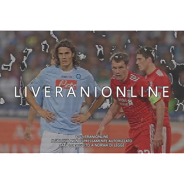 NAPOLI - LIVERPOOL EUPOPA LEAGUE 21 OTTOBRE 2010 NELLA FOTO: EDINSON CAVANI ©MOSCA/AGENZIA ALDO LIVERANI SAS