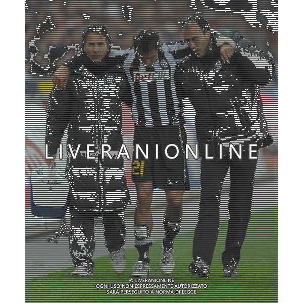 UEFA Europa League 2010/2011 Salisburgo (Austria) - 21.10.2010 Salisburgo-Juventus Nella Foto:infortunio grygera /Ph.Vitez-Ag. Aldo Liverani
