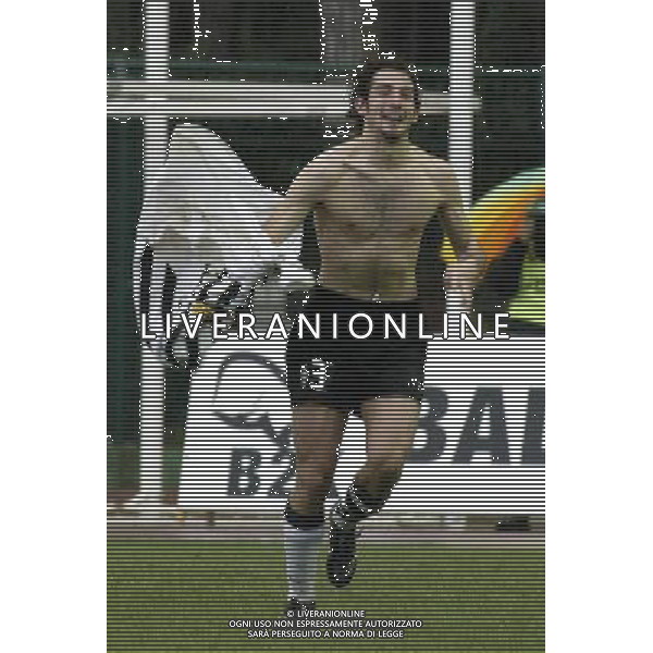 TORNEO VIAREGGIO - 56a COPPA CARNEVALE JUVENTUS-ROMA SEMIFINALE 21/02/2004 nella foto La gioia di GIOVANNI BARTOLUCCI PHOTO © 2004 - FABIO MUZZI/AGENZIA ALDO LIVERANI