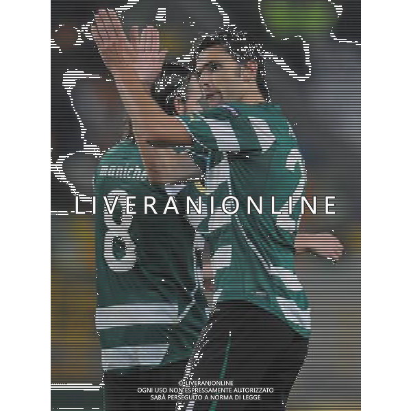 LISBONA (( PORTOGALLO) UEFA Europa League 2010/2011: Sporting Lisbona vs KAA Genk nella foto: Helder Postiga (Sporting) PHOTO: Alexandre Pona/CITYFILES/NEWSPIX.PL - Ag. Aldo Liverani sas ITALY ONLY 