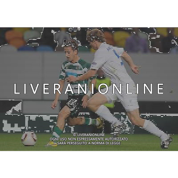 LISBONA (( PORTOGALLO) UEFA Europa League 2010/2011: Sporting Lisbona vs KAA Genk nella foto: Joao Pereira (Sporting). PHOTO: Alexandre Pona/CITYFILES/NEWSPIX.PL - Ag. Aldo Liverani sas ITALY ONLY 