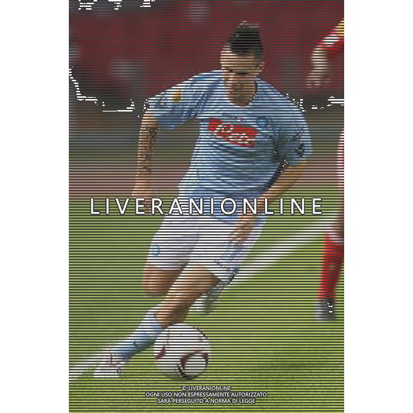 NAPOLI -LIVERPOOL UEFA LEAGUE 21/10/2010 NELLA FOTO: HAMSIK MAREK FOTO MOSCA- AG.LIVERANI