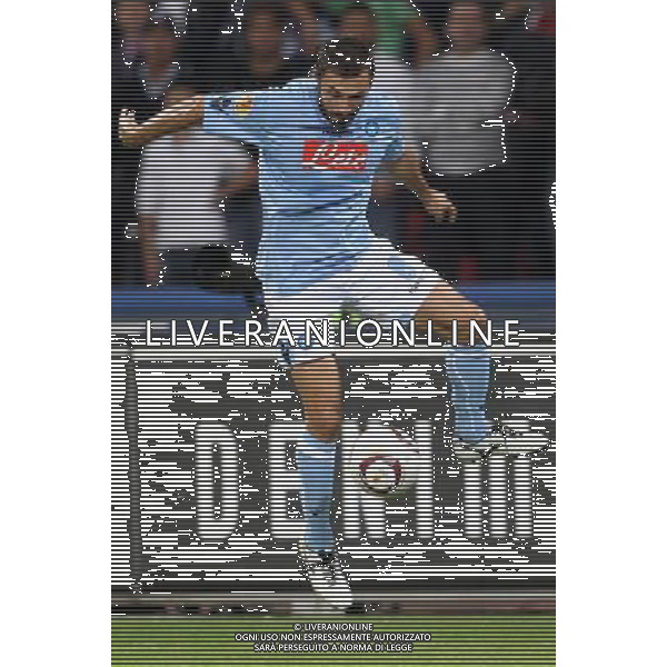 NAPOLI -LIVERPOOL UEFA LEAGUE 21/10/2010 NELLA FOTO: DOSSENA ANDREA FOTO MOSCA- AG.LIVERANI