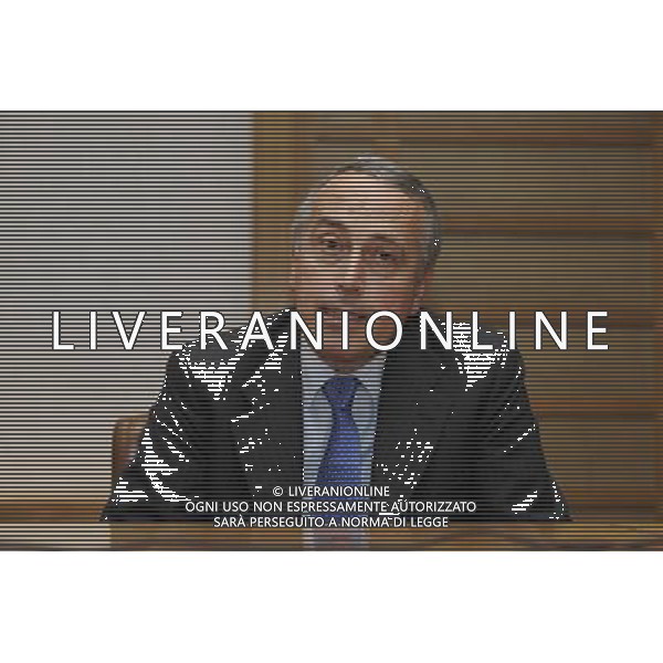 Roma - 25/10/2010 - sede FIGC - Presentazione del nuovo CT dell\'Under 21 Ciro Ferrara - nella foto: Giancarlo ABETE ph. Corradetti / © Aldo Liverani Sas