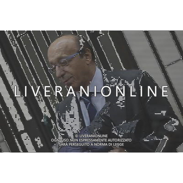 NAPOLI 26 OTTOBRE 2010 PROCESSO CALCIOPOLI NELLA FOTO LUCIANO MOGGI FOTO MOSCA AG.ALDO LIVERANI