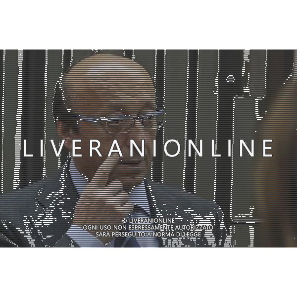 NAPOLI 26 OTTOBRE 2010 PROCESSO CALCIOPOLI NELLA FOTO LUCIANO MOGGI FOTO MOSCA AG.ALDO LIVERANI