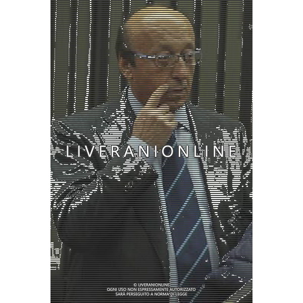 NAPOLI 26 OTTOBRE 2010 PROCESSO CALCIOPOLI NELLA FOTO LUCIANO MOGGI FOTO MOSCA AG.ALDO LIVERANI