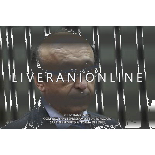 NAPOLI 26 OTTOBRE 2010 PROCESSO CALCIOPOLI NELLA FOTO LUCIANO MOGGI FOTO MOSCA AG.ALDO LIVERANI