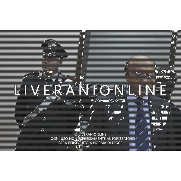 NAPOLI 26 OTTOBRE 2010 PROCESSO CALCIOPOLI NELLA FOTO LUCIANO MOGGI FOTO MOSCA AG.ALDO LIVERANI