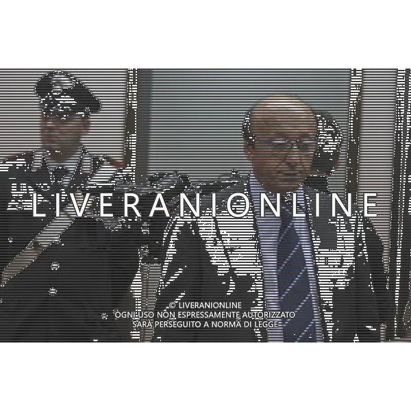 NAPOLI 26 OTTOBRE 2010 PROCESSO CALCIOPOLI NELLA FOTO LUCIANO MOGGI FOTO MOSCA AG.ALDO LIVERANI