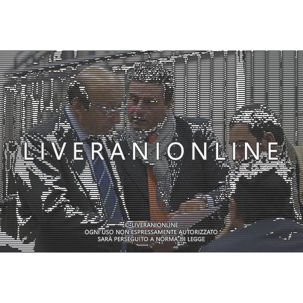 NAPOLI 26 OTTOBRE 2010 PROCESSO CALCIOPOLI NELLA FOTO LUCIANO MOGGI-DE SANTIS FOTO MOSCA AG.ALDO LIVERANI