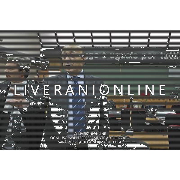 NAPOLI 26 OTTOBRE 2010 PROCESSO CALCIOPOLI NELLA FOTO LUCIANO MOGGI FOTO MOSCA AG.ALDO LIVERANI