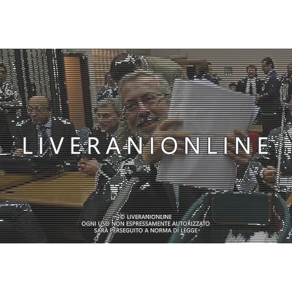 NAPOLI 26 OTTOBRE 2010 PROCESSO CALCIOPOLI NELLA FOTO LUCIANO MOGGI COL P.M.NARDUCCI FOTO MOSCA AG.ALDO LIVERANI