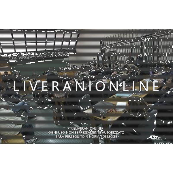 NAPOLI 26 OTTOBRE 2010 PROCESSO CALCIOPOLI NELLA FOTO AULA DELL\'UDIENZA FOTO MOSCA AG.ALDO LIVERANI