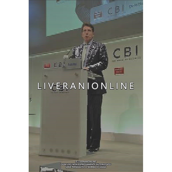 Robert E Diamond Jr, President of Barclays plc speaking at the CBI conference being held at the Grosvenor House Hotel. ©photoshot/Agenzia Aldo Liverani Sas - ITALY ONLY - Robert E. Diamond Jr, presidente di Barclays plc, durante la conferenza CBI presso il Grosvenor House Hotel.