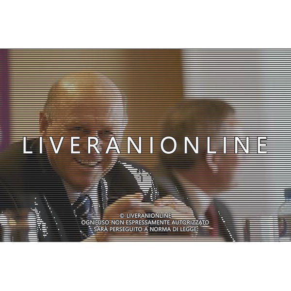 VARSAVIA ( POLONIA) - Hotel Sofitel Victoria UEFA EURO 2012. Presentati i loghi delle citta - sede polacche nella foto: Grzegorz Lato ( presidente della federazione polacca (PZPN) © LUKASZ GROCHALA/CYFRASPORT/NEWSPIX.PL - Ag. Aldo Liverani sas ITALY ONLY