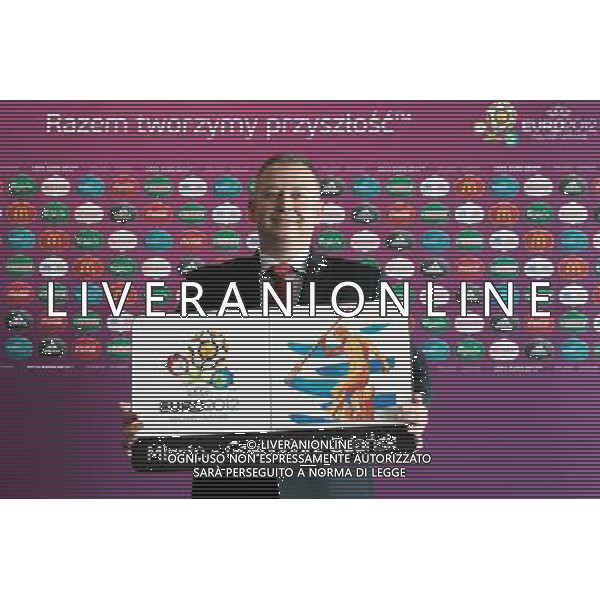 VARSAVIA ( POLONIA) - Hotel Sofitel Victoria UEFA EURO 2012. Presentati i loghi delle citta - sede polacche nella foto: Andrzej Bojanowski ( Vice Sindaco di Danzica) © LUKASZ GROCHALA/CYFRASPORT/NEWSPIX.PL - Ag. Aldo Liverani sas ITALY ONLY