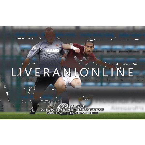 ALESSANDRIA 31/10/2010 - ALESSANDRIA VS REGGIANA - CAMPIONATO LEGAPRO 1^ DIVISIONE 2010-2011 - NELLA FOTO: CAMILLUCCI E ALESSI - FOTO AGENZIA ALDO LIVERANI