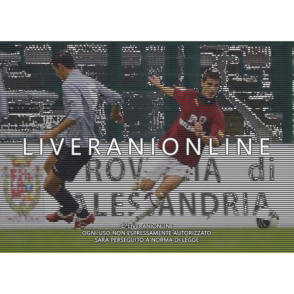 ALESSANDRIA 31/10/2010 - ALESSANDRIA VS REGGIANA - CAMPIONATO LEGAPRO 1^ DIVISIONE 2010-2011 - NELLA FOTO: DAMONTE E D\'ALESSANDRO - FOTO AGENZIA ALDO LIVERANI