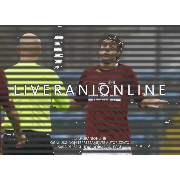 ALESSANDRIA 31/10/2010 - ALESSANDRIA VS REGGIANA - CAMPIONATO LEGAPRO 1^ DIVISIONE 2010-2011 - NELLA FOTO: MEI ESPULSO DALL\'ARBITRO - FOTO AGENZIA ALDO LIVERANI