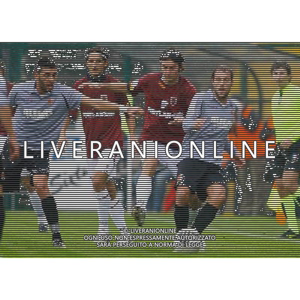 ALESSANDRIA 31/10/2010 - ALESSANDRIA VS REGGIANA - CAMPIONATO LEGAPRO 1^ DIVISIONE 2010-2011 - NELLA FOTO: CIANCIO TEMELIN NEGRINI - FOTO AGENZIA ALDO LIVERANI