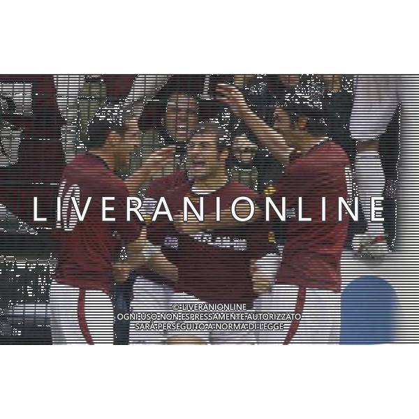 ALESSANDRIA 31/10/2010 - ALESSANDRIA VS REGGIANA - CAMPIONATO LEGAPRO 1^ DIVISIONE 2010-2011 - NELLA FOTO: GUIDETTI ESULTA DOPO IL GOL DELLA REGGIANA - FOTO AGENZIA ALDO LIVERANI
