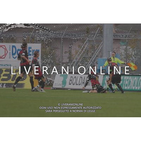 31/10/2010- SPO- Calcio LegaPro1 - Lumezzane - Sorrento NELLA FOTO esultanza dopo il gol dell\' 0-1 di Erpen ©AGENZIA ALDO LIVERANI SAS
