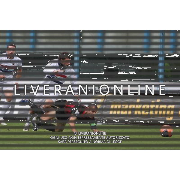 31/10/2010- SPO- Calcio LegaPro1 - Lumezzane - Sorrento NELLA FOTO Bradaschia e Vanin ©AGENZIA ALDO LIVERANI SAS
