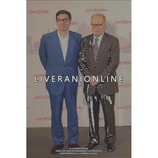 Roma - 01/11/2010 - 5¡ Festival Internazionale del Film di Roma - Photocall con Ennio Morricone e Antonio Monda - nella foto: Ennio Morricone e Antonio Monda © Fabrizio Corradetti - Ag. Aldo Liverani sas