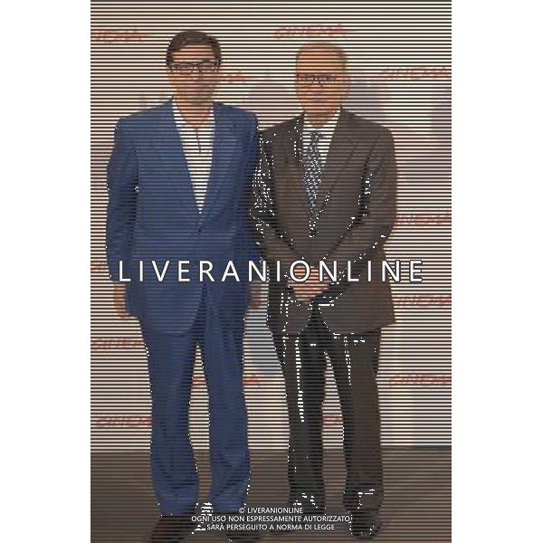 Roma - 01/11/2010 - 5¡ Festival Internazionale del Film di Roma - Photocall con Ennio Morricone e Antonio Monda - nella foto: Ennio Morricone e Antonio Monda © Fabrizio Corradetti - Ag. Aldo Liverani sas