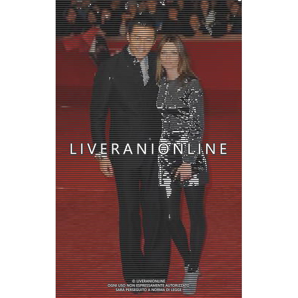 Roma - 02/11/2010 - 5¡ Festival Internazionale del Film di Roma - Red carpet del film \' The Back \' - nella foto: Hu Bing e Amelie Daure © Fabrizio Corradetti - Ag. Aldo Liverani sas