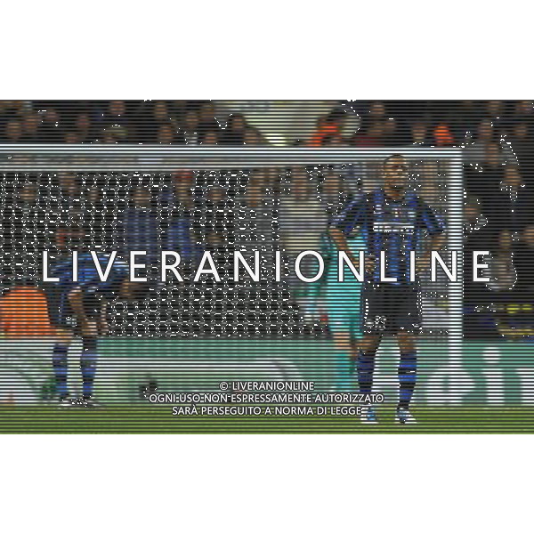 UEFA Champions League 2010/2011 Gruppo A Londra - 02.11.2010 Tottenham Hotspur-Inter Nella Foto:delusione maicon /Ph.Vitez-Ag. Aldo Liverani