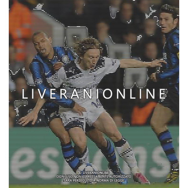UEFA Champions League 2010/2011 Gruppo A Londra - 02.11.2010 Tottenham Hotspur-Inter Nella Foto:modric biabiany /Ph.Vitez-Ag. Aldo Liverani