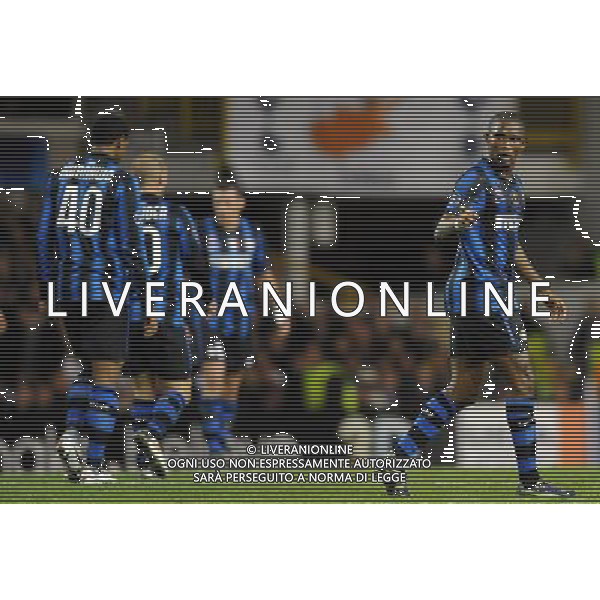 UEFA Champions League 2010/2011 Gruppo A Londra - 02.11.2010 Tottenham Hotspur-Inter Nella Foto:eto\'o esulta /Ph.Vitez-Ag. Aldo Liverani