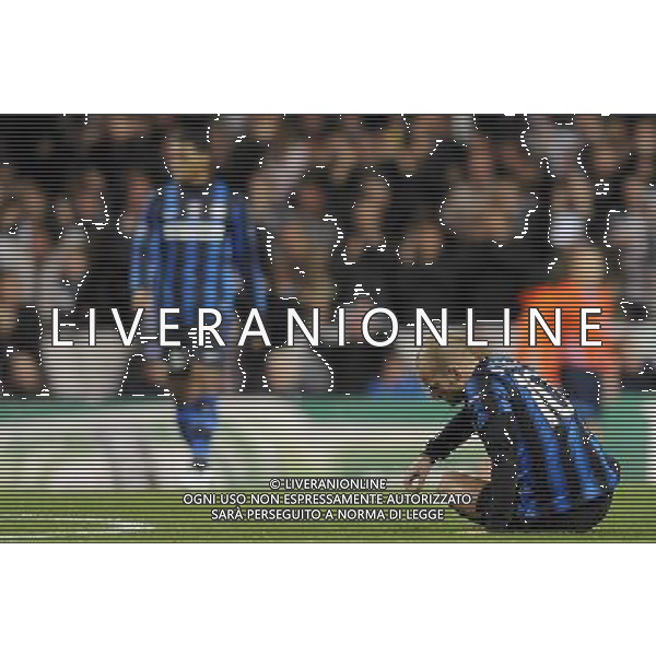 UEFA Champions League 2010/2011 Gruppo A Londra - 02.11.2010 Tottenham Hotspur-Inter Nella Foto:delusione sneijder /Ph.Vitez-Ag. Aldo Liverani