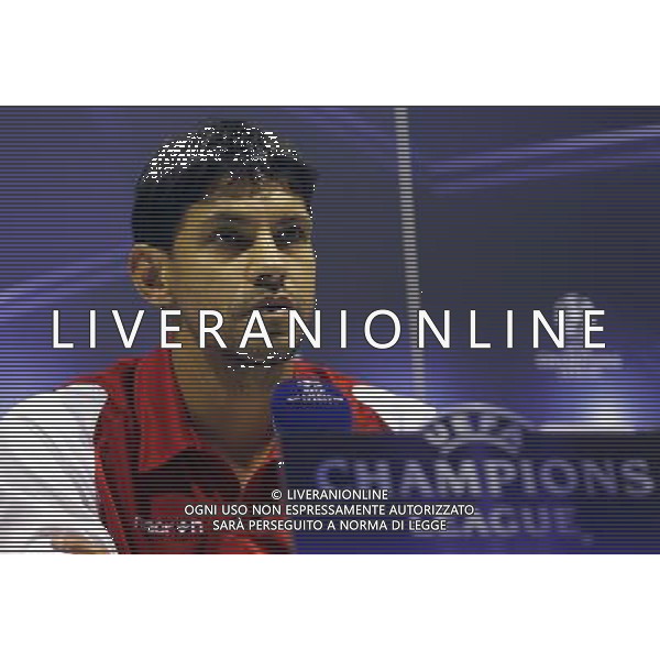 FC Braga player Moises, during press conference, prior their UEFA Champions league match in group H against FC Partizan Belgrade, Serbia, Thursday, November. 02, 2010. © Srdjan Stevanovic/Starsportphoto.com - Newspix.pl - Ag. Aldo Liverani sas ITALY ONLY UEFA CHAMPIONS LEAGUE 2010-2011 - CONFERENZA STAMPA FC BRAGA 